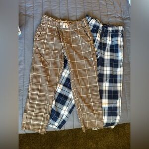 Set - H&M Kids Plaid Trouser Pants